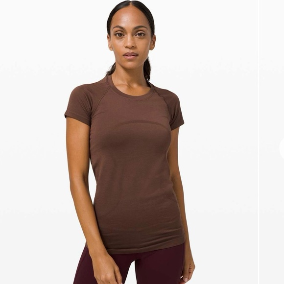 Swiftly Tech Short Sleeve, Brown Earth - Picture 6 of 6